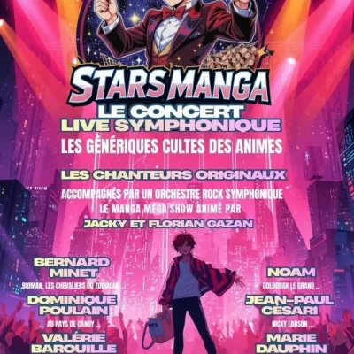 Affiche Stars Manga (Manga Mega Show) 2026
