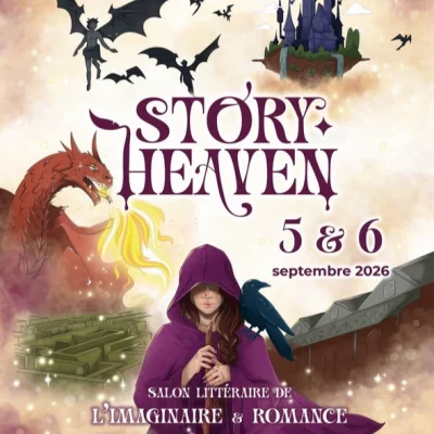 Story Heaven, premier salon littéraire dédié à l'imaginaire et à la romance, s'installe à Tour & Taxis à Bruxelles les 5 et 6 septembre 2026.
