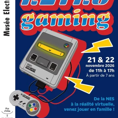 Le Musée Electropolis de Mulhouse consacre le week-end des 21 et 22 novembre 2026 au retrogaming : consoles rétro, réalité virtuelle et défis Mario.