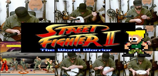 Reprise du Theme de Guile de Street Fighter II - Banjo Guy Ollie