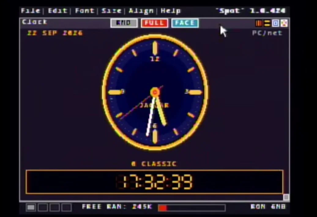 I turned the Atari Jaguar into the unreleased Atari Painter Computer Prototype! JagOS 'Spot' Preview (4).jpg