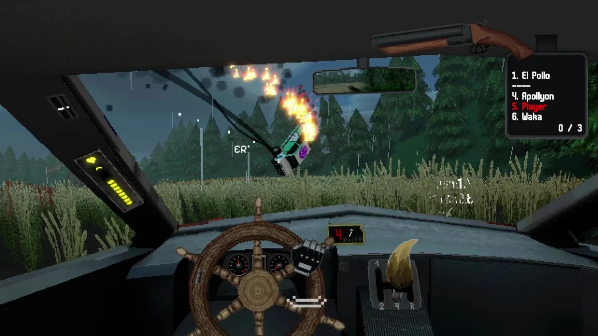 Half Grip : le jeu de course et de combat roguelike qui se joue d'une seule main