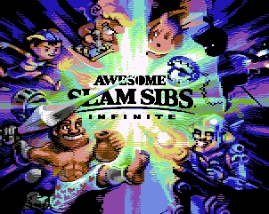 Awesome SlamSibs Infinite : un jeu de combat façon Super Smash Bros. sur Commodore 64