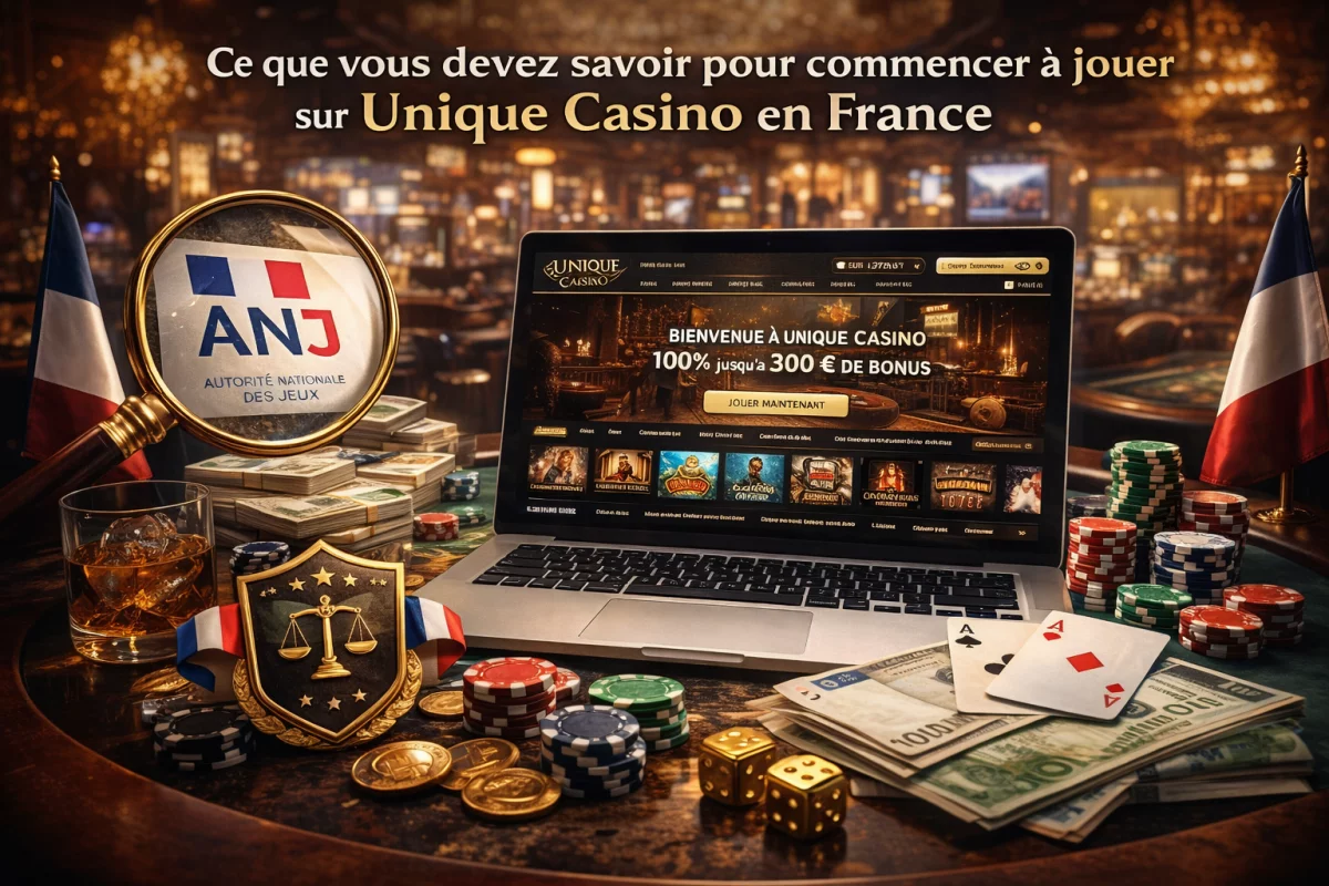 Ce que vous devez savoir pour commencer à jouer sur Unique Casino en France