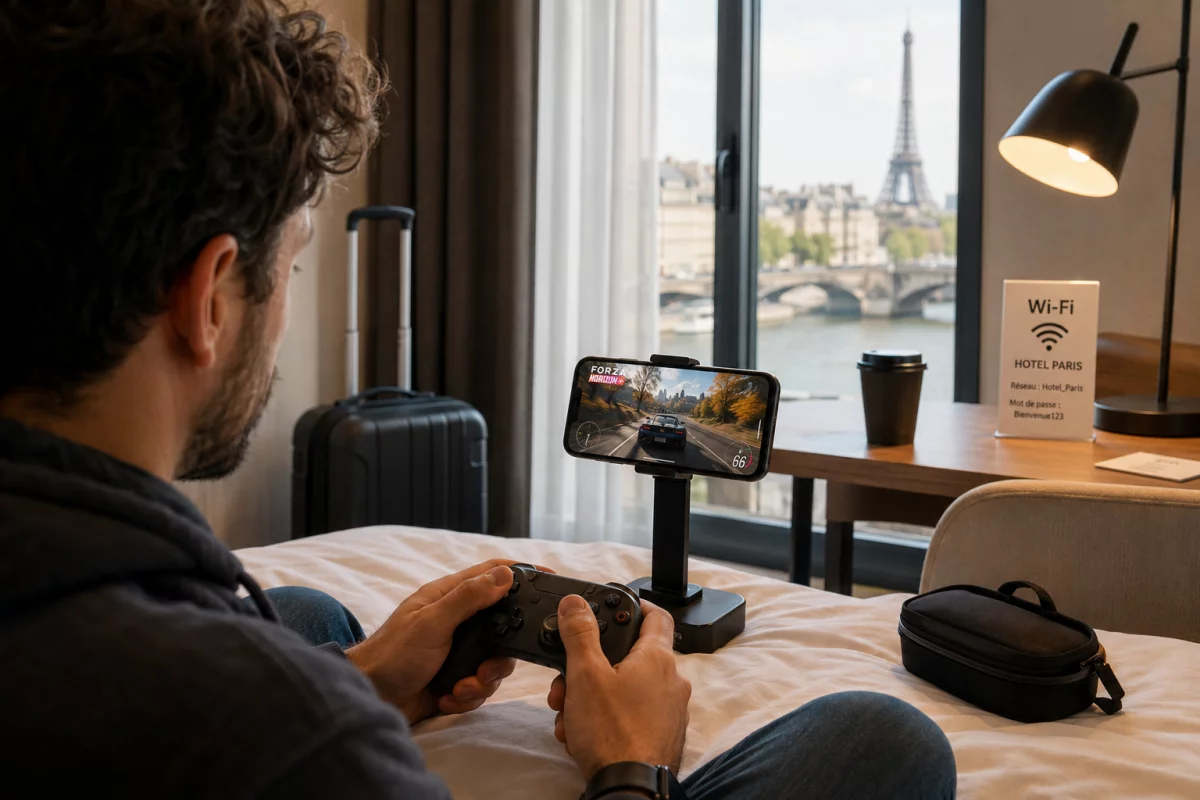 Cloud gaming en voyage : ce qui fonctionne vraiment