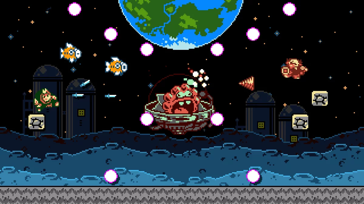 Dark Scrolls mélange roguelike et scroll forcé dans un hommage aux donjons de la NES