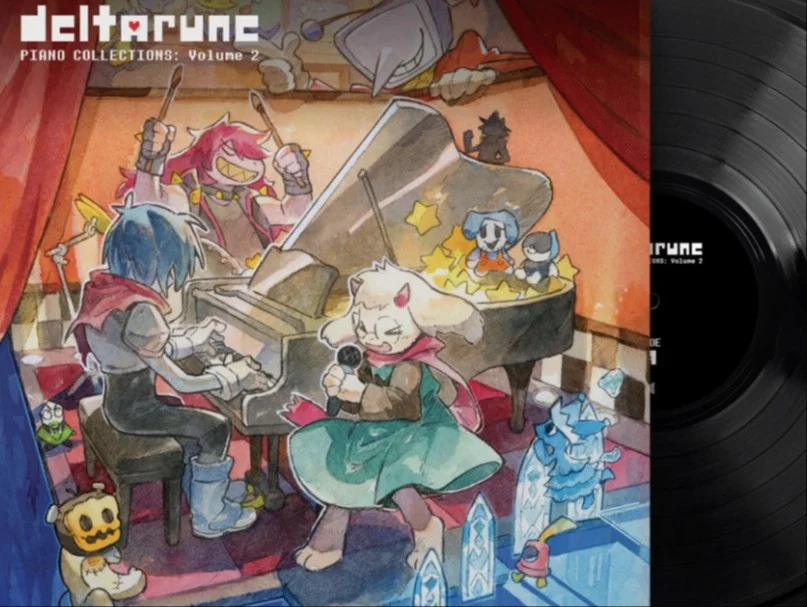 Deltarune Piano Collections Volume 2 : l'album sort en numérique, vinyle et CD