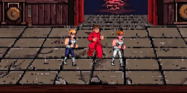 Un beat'em up déjanté réunit Double Dragon, Kunio-kun, IK+ et les catcheurs de la WWF