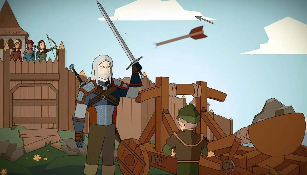 Geralt devient barde dans Reigns: The Witcher, disponible fin février