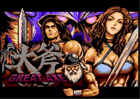 Great Axe, le portage de Golden Axe sur Atari 800XL, dévoile sa première démo