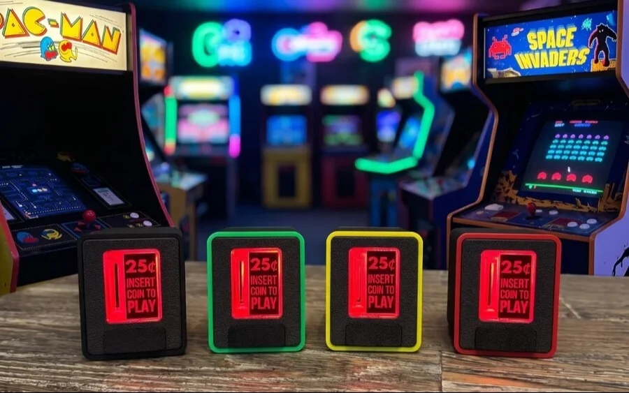 Insert Coin Cube : un monnayeur USB pour créditer MAME avec de vraies pièces