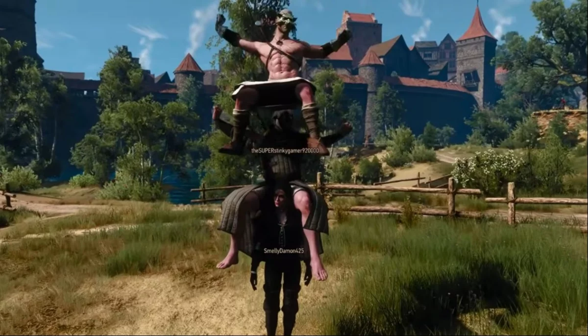 Le mod Witcher Online change de dimension : chevaux partagés, morphs et emotes à gogo