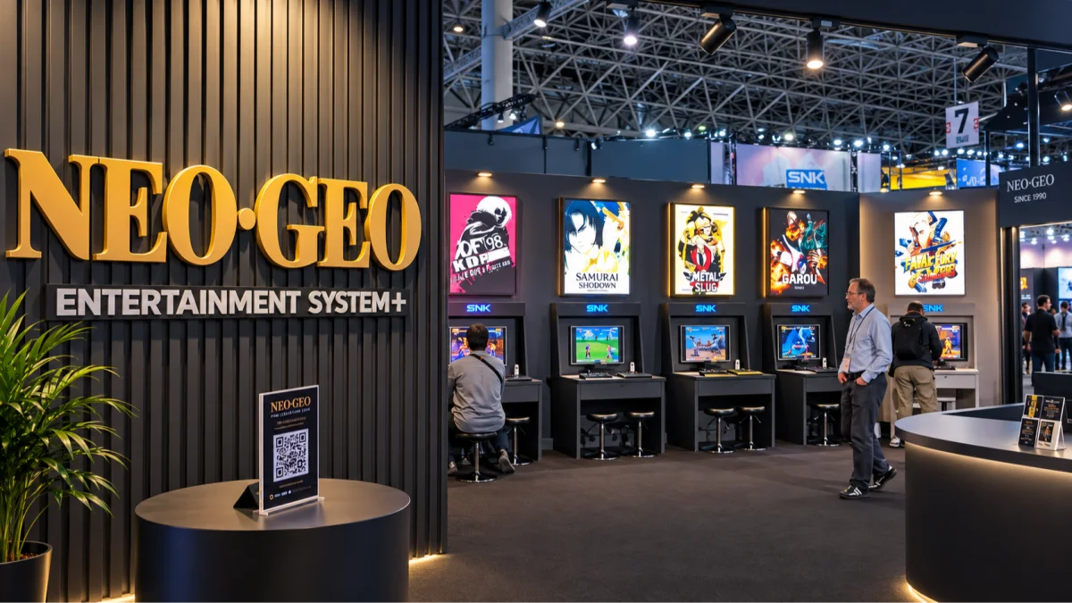Neo Geo AES+ au TGS : 400 000 bonnes raisons d'avoir pris du retard