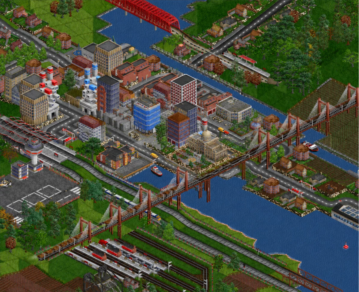 OpenTTD : le train passe aussi par l'Amiga