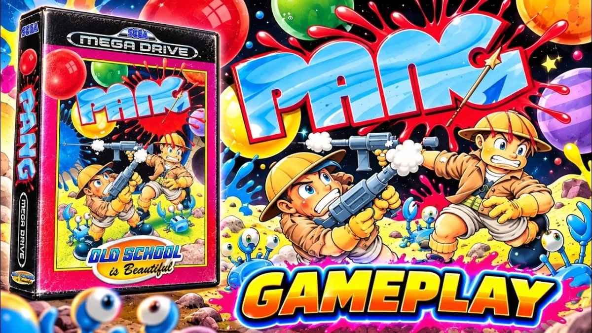 Pang sur Mega Drive : la console crève enfin la bulle