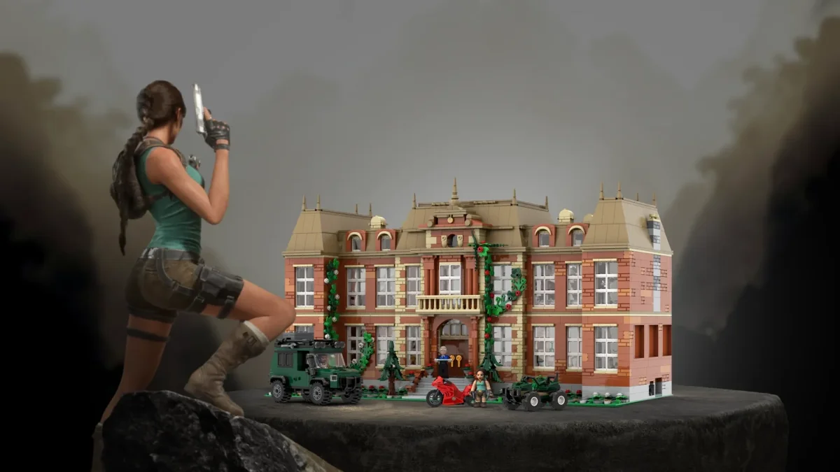 Tomb Raider fête ses 30 ans avec un manoir Croft de 4 355 briques