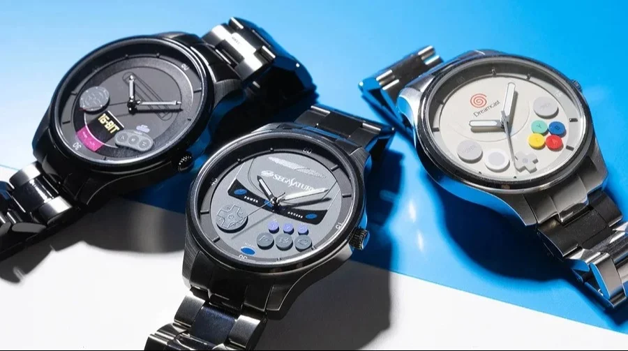 Trois montres inspirées des consoles Sega arrivent en février 2027