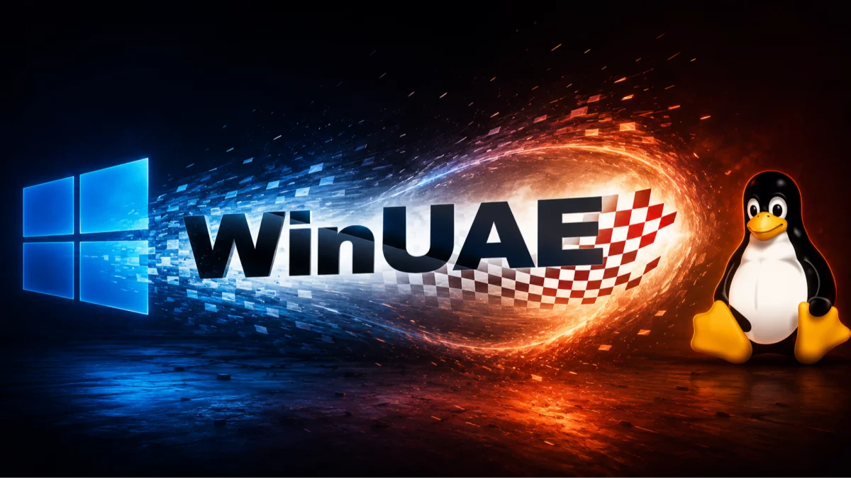 WinUAE s'échappe de Windows : l'émulateur Amiga arrive sur Linux et macOS