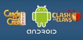  Candy Crush Saga et Clash of Clans, deux gros succès sur Android