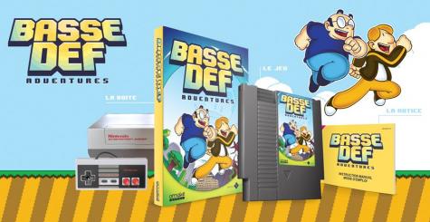 Omaké Games lance un nouveau jeu NES : Basse Def Adventures par Jibé et Broke Studio !