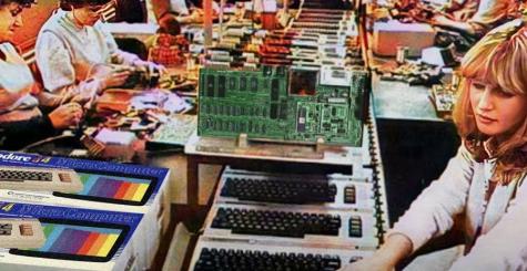 Les usines de fabrication du Commodore 64 vues de l'intérieur