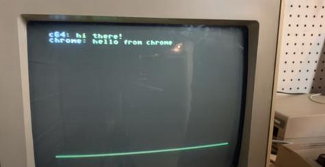 Le Commodore 64 la tête dans le Cloud