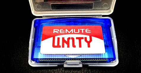 Remute sort Unity, un album sur cartouche Game Boy Advance