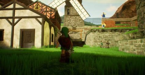 Petite balade dans cet impressionnant remake de Zelda Ocarina of Time réalisé avec Unreal Engine 5